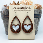 Simple White Heart Hoop (Vault)