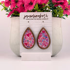 Many Hearts Abstract Earrings