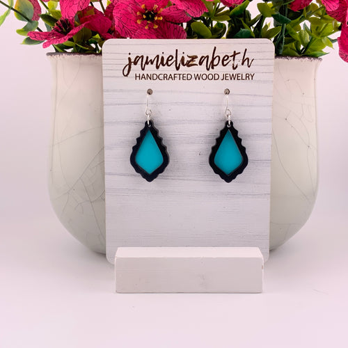 Teal Solid Acrylic Collection