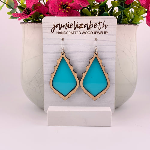 Teal Solid Acrylic Collection