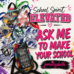 School Spirit Elevated - REQUEST YOUR SCHOOL Lanyard