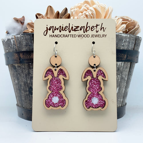 Pink Bunny Babe - Earrings (Vault)