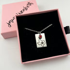 Lone Star State Necklace with Customizable Stone