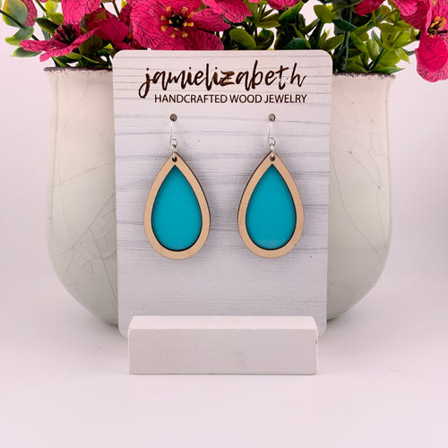 Teal Solid Acrylic Collection