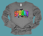 Spooky Neon Long Sleeve T-Shirt - Unisex