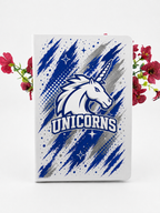 New Braunfels Unicorns School Spirit Elevated Notebook