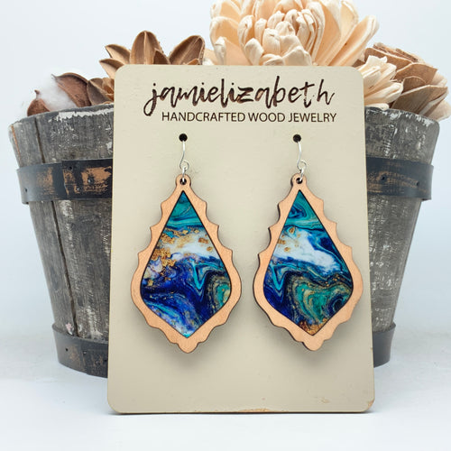 Sodalite Swirl Chandelier - #1