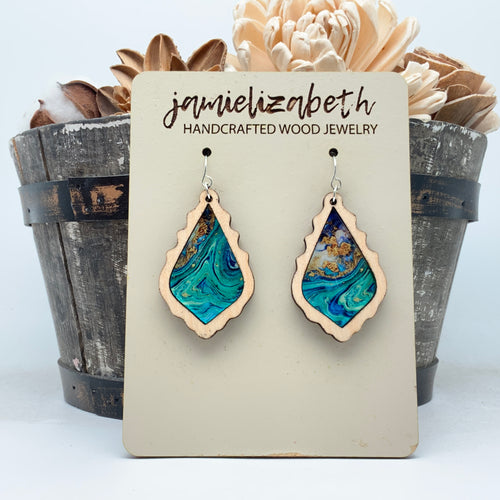 Sodalite Swirl Chandelier - #15