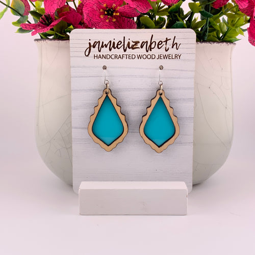 Teal Solid Acrylic Collection