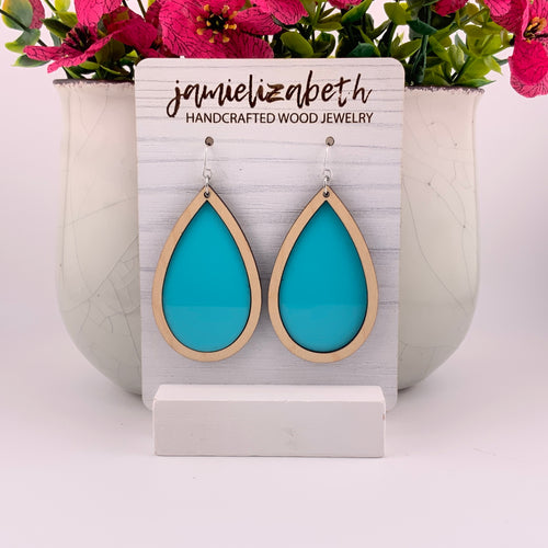 Teal Solid Acrylic Collection