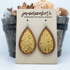 Gold Rush Druzy - Earrings (Vault) TINY PIECE
