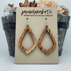 Chandelier Drop in Olivewood - Limited