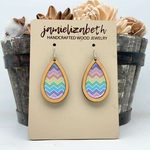 Spring Chevron Acrylic (Vault)