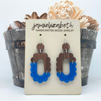 Royalty Blue Boho Bubbles