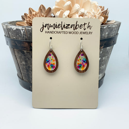 Dreamy Garden Floral Teardrops (Vault)