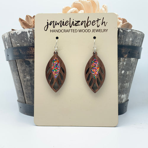 Radical Sparkle Glitter Masterpiece Earrings (Vault)