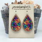 Twist & Twirl Pinwheel Earrings - Guadalupe County Children's Advocacy Center Fundraiser