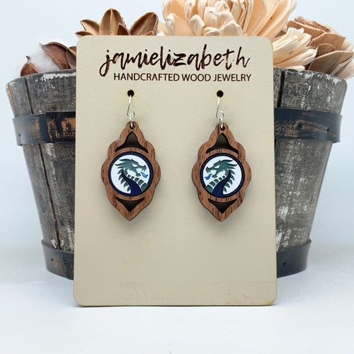 Long Creek Dragon - Earrings