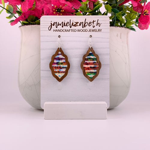 Rainbow Stripe Glitter - Vault *In new shape