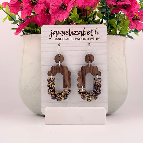 Tan Tooled Boho Bubbles