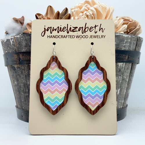 Spring Chevron Acrylic (Vault)