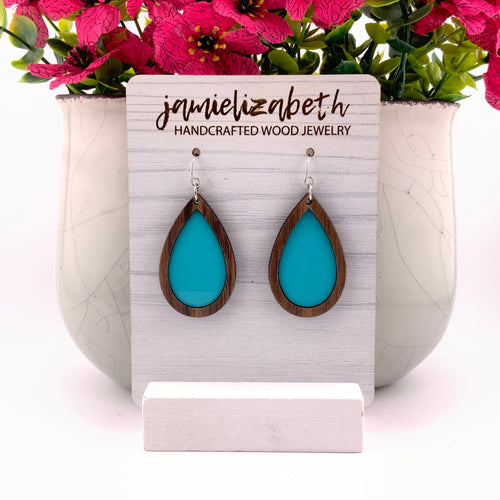 Teal Solid Acrylic Collection