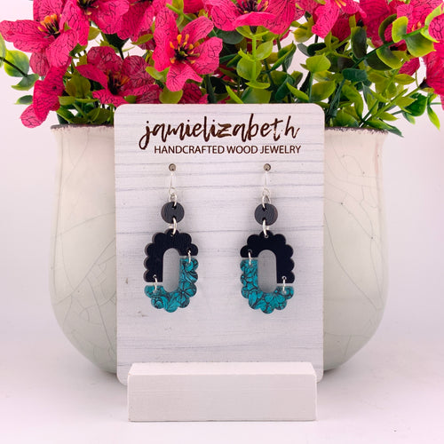 Turquoise Tooled Boho Bubbles