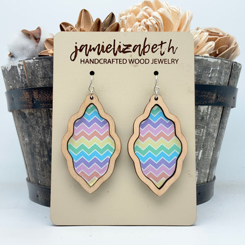 Spring Chevron Acrylic (Vault)