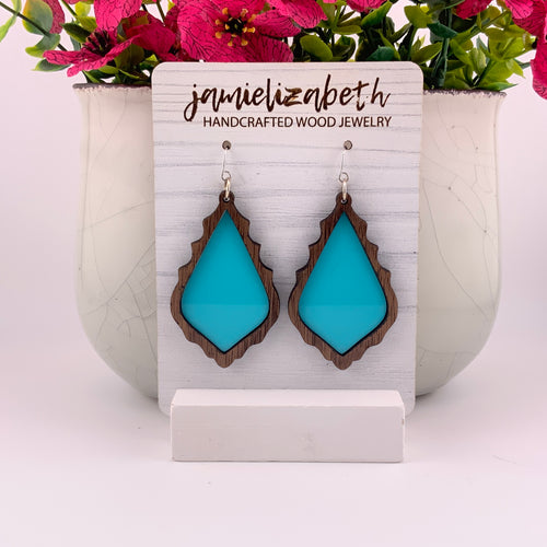 Teal Solid Acrylic Collection