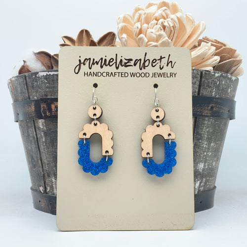 Royalty Blue Boho Bubbles