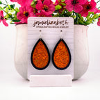 Glowing Orange - Earrings