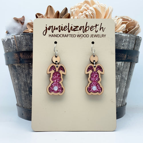 Pink Bunny Babe - Earrings (Vault)