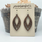 Walnut, Maple and Mesquite Masterpiece - Earrings (Vault)