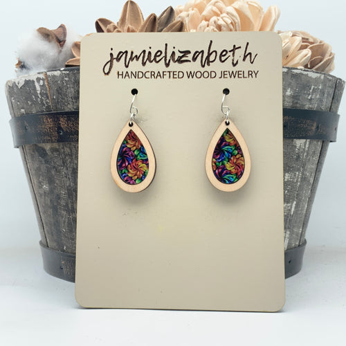 Twist & Twirl Pinwheel Earrings - Guadalupe County Children's Advocacy Center Fundraiser