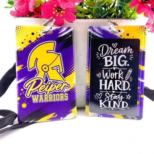 School Spirit Classic - Pieper Warriors Lanyard