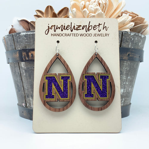 “N” is for Navarro - Earrings