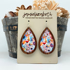 Blue Cornflower Earrings