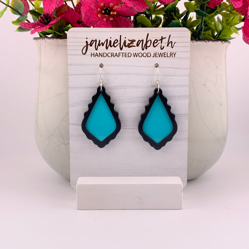 Teal Solid Acrylic Collection