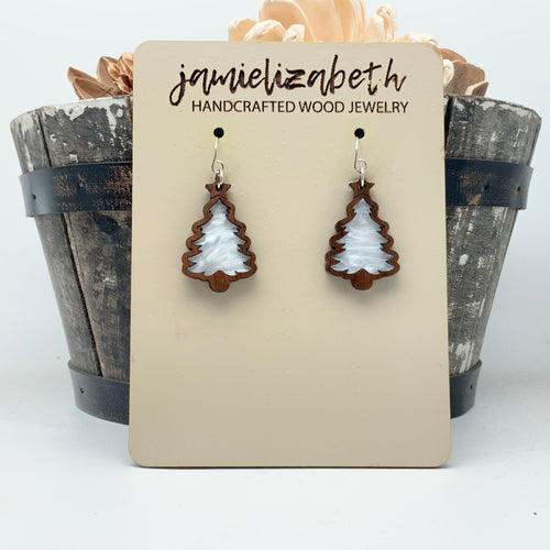 Swirly White Trees (Vault)