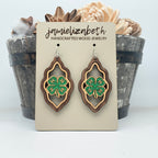 4H- Clover Scallops- Earring