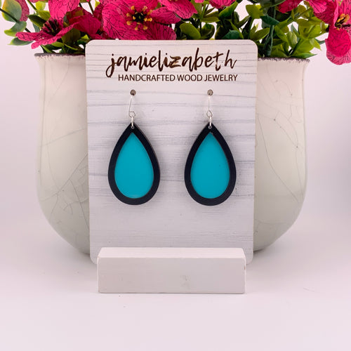 Teal Solid Acrylic Collection