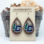 Long Creek Dragon “LC” - Earrings