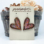 Color Bloom Mended Heart - Earrings *GCCAC Fundraiser Set