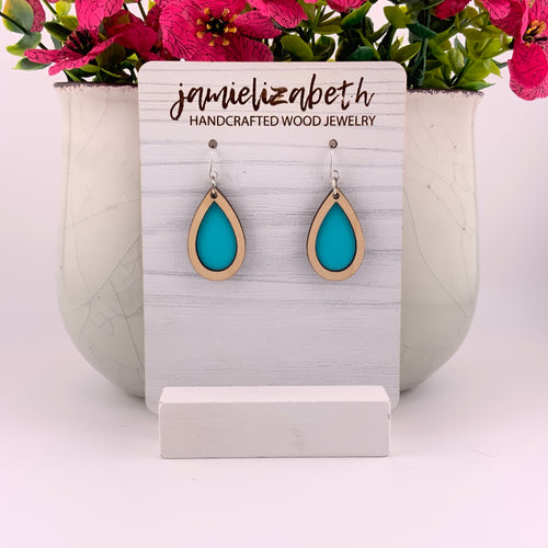 Teal Solid Acrylic Collection