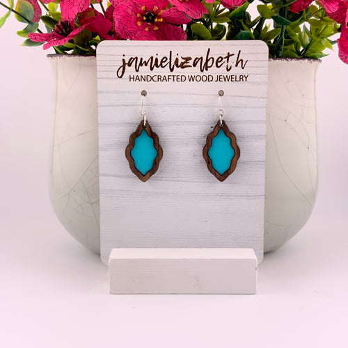 Teal Solid Acrylic Collection