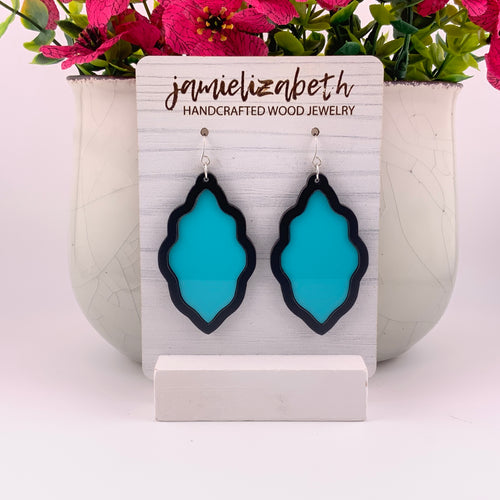 Teal Solid Acrylic Collection