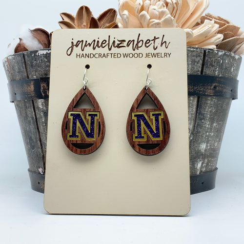 “N” is for Navarro - Earrings