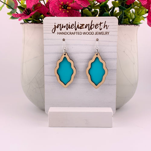 Teal Solid Acrylic Collection