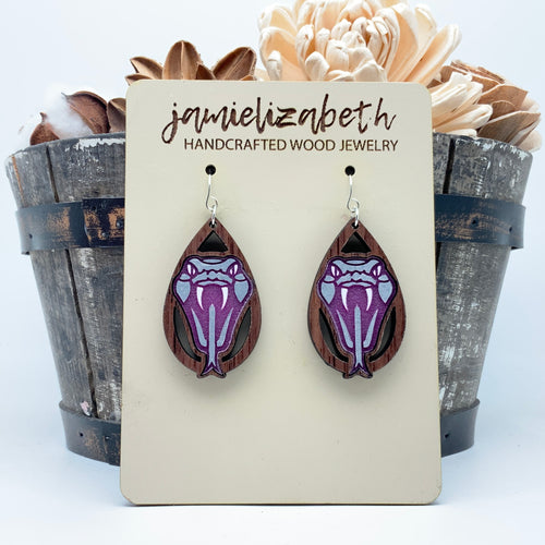 San Marcos Rattlers - Earrings