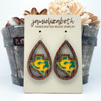 Canyon Lake Texas Logo - Earrings